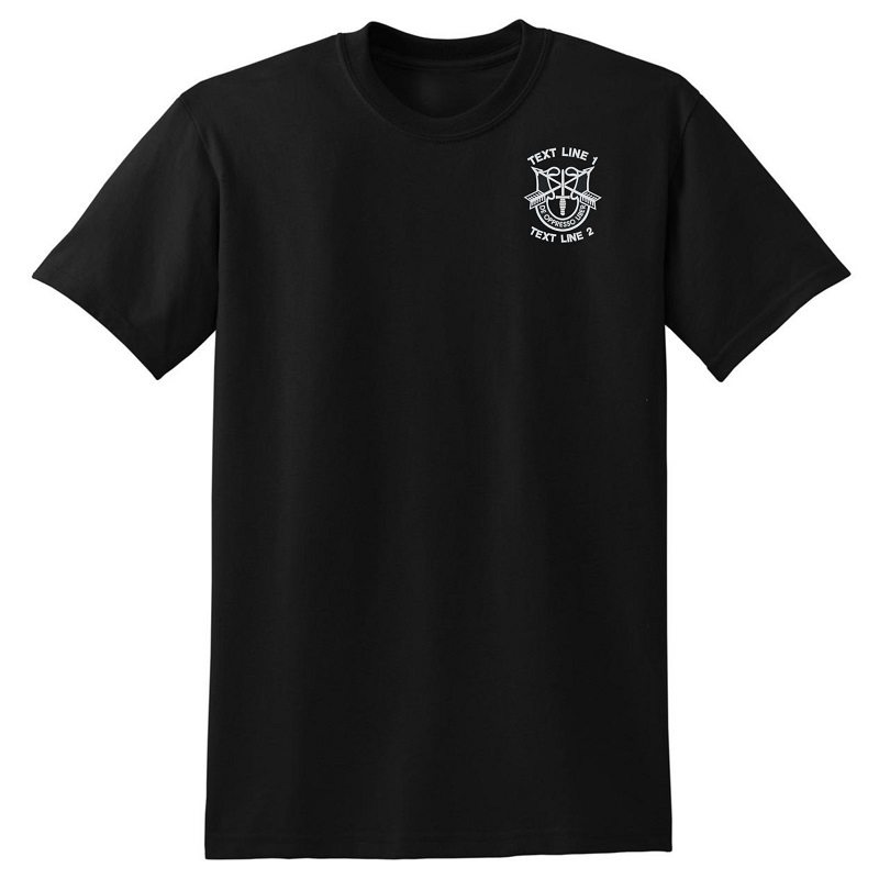 (image for) US Army Special Forces Embroidered Tee Shirt #907